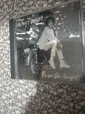 Whitney Houston - I'm Your Baby Tonight CD (Black & Gray Cover)